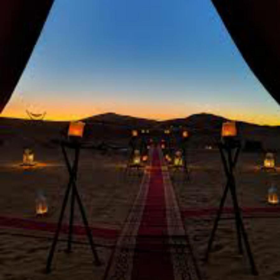 Erg Chebbi Camel Trek Camp Hotel เมอร์ซูกา ภายนอก รูปภาพ